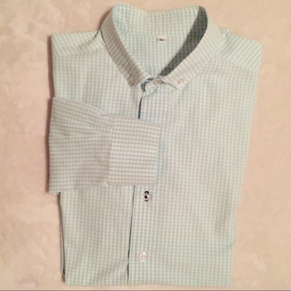 Commonwealth Proper Mens Dress Shirt  XL Button up